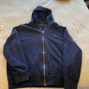 Polo zip up sweatshirt